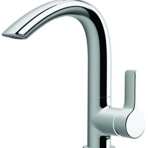 CURVEPRIME praustuvas maišytuvas su šon. svirtele, 150mm snapas, su d.v.