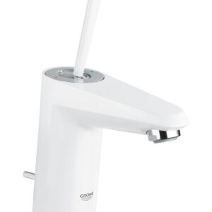 (*) EURODISC JOYSTICK S praustuvo maišytuvas su dugno vožtuvu, baltas