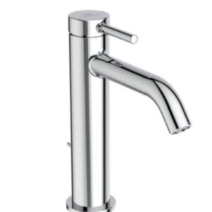 Ideal Standard CERALINE Nuovo H120 maišytuvas praustuvui su metaliniu dugno, 3,8 l/min, chromas