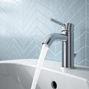 Ideal Standard praustuvo maišytuvas CERALINE su dugno vožtuvu, chromas