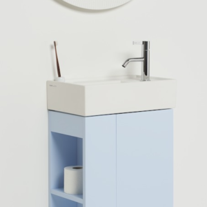 Kartell by LAUFEN praustuvo maišytuvas 115 mm, be d.v., chromas