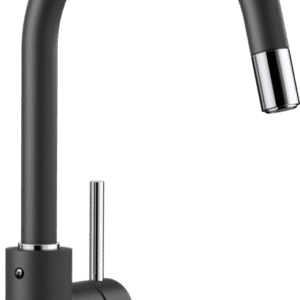 Plautuvės maišytuvas BLANCOMIDA-S su ištraukiama žarnele, antracitas