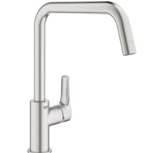 Plautuvės maišytuvas, EUROSMART SINGLE-LEVER SINK MIXER 1/2, supersteel