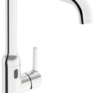 Plautuvės maišytuvas Oras Optima Style Hybrid su sukiojamu snapu, (230/9 V, Bluetooth) chromas