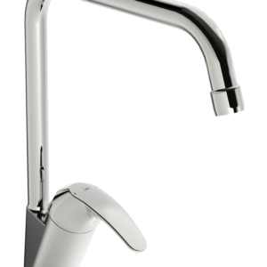 Plautuvės maišytuvas Polara aukštu snapu, chromas