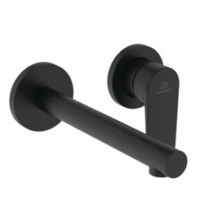 Potinkinis praustuvo maišytuvas Ideal Standard CeraLife O, 180 mm snapas, matinė juoda spalva