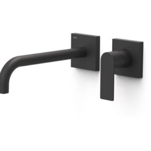 Potinkinis praustuvo maišytuvas Loft 24cm, juodas matinis