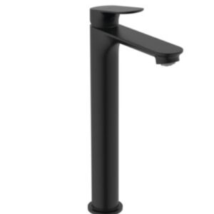 Praustuvo maišytuvas Ideal Standard CeraLife O H240 be dugno vožtuvo, BlueStart, 3,8 l/min, matinė juoda