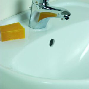 Praustuvo maišytuvas LYRA, su d.v., chromas