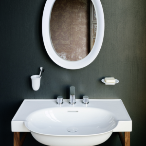 THE NEW CLASSIC praustuvo maišytuvas, 2 rankenėlių su d.v.