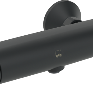 Termostatinis dušo maišytuvas Nova, matinė juoda spalva