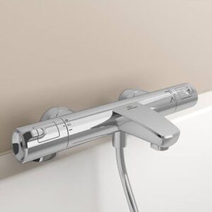 Termostatinis maišytuvas voniai Ideal Standard CERATHERM T50, chromas