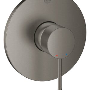 Virštinkinė dušo maišytuvo dalis Grohe Essence, brushed hard graphit